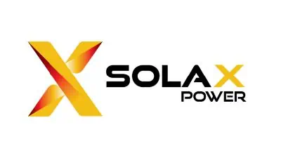 Solax Power logo with stylised X symbol